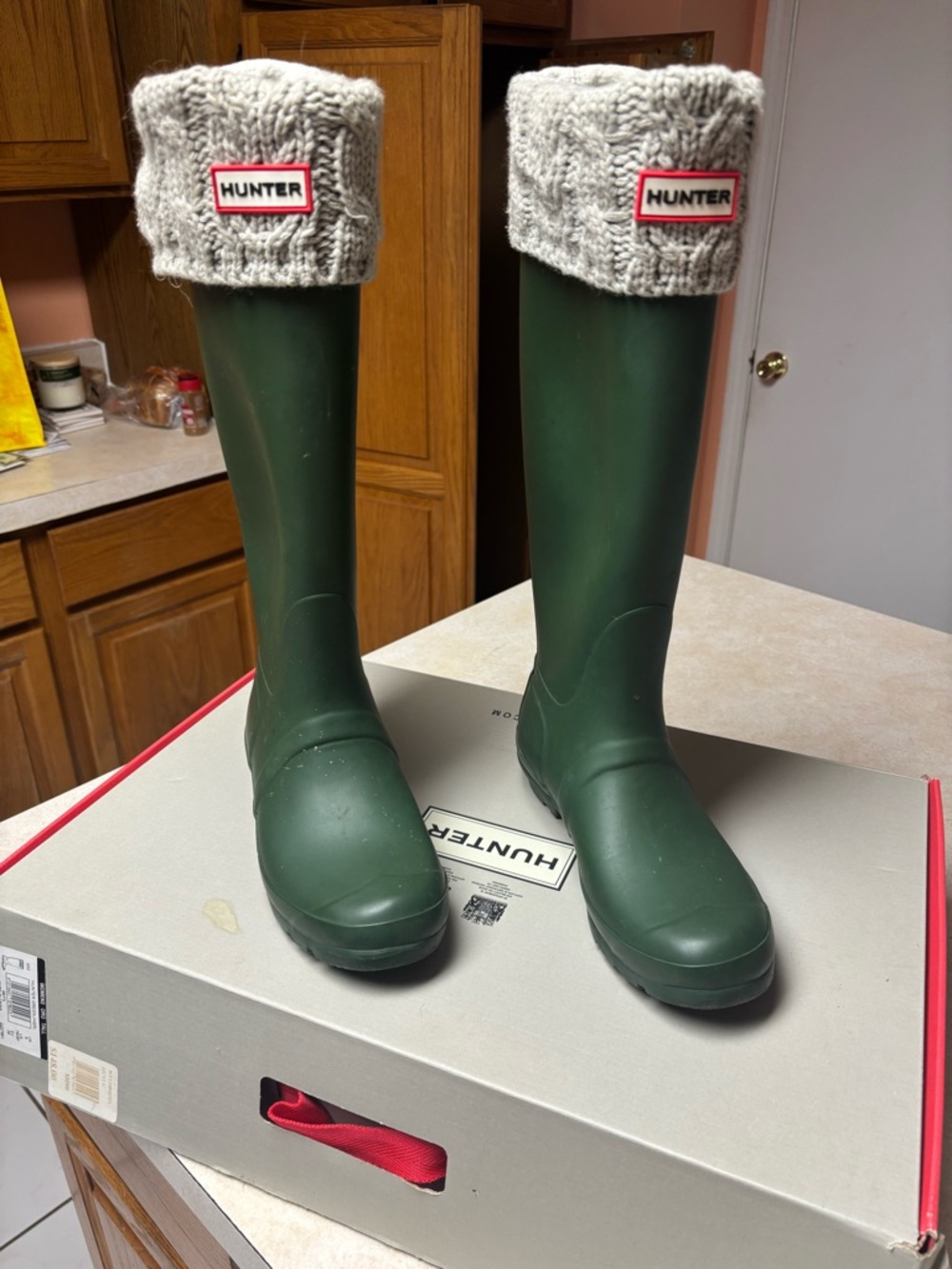 Hunter rain boots
